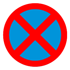 No Stopping or parking